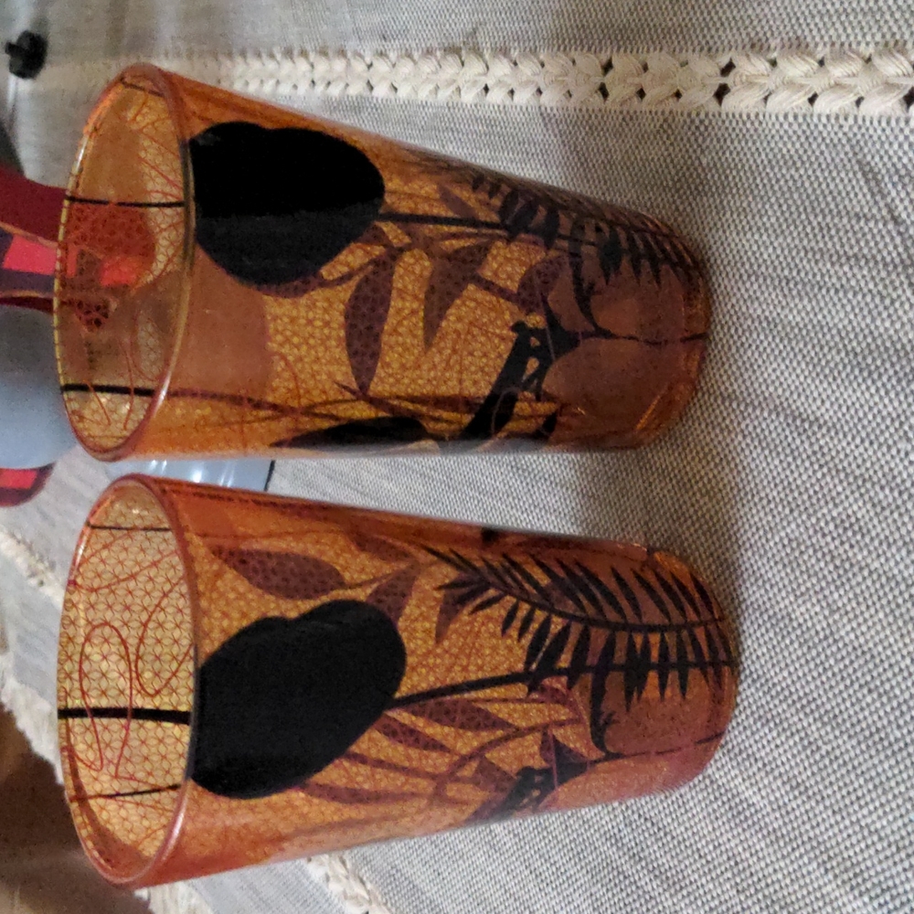 PartyLite Tropical Coastal Votive Candle Holders Set of 2